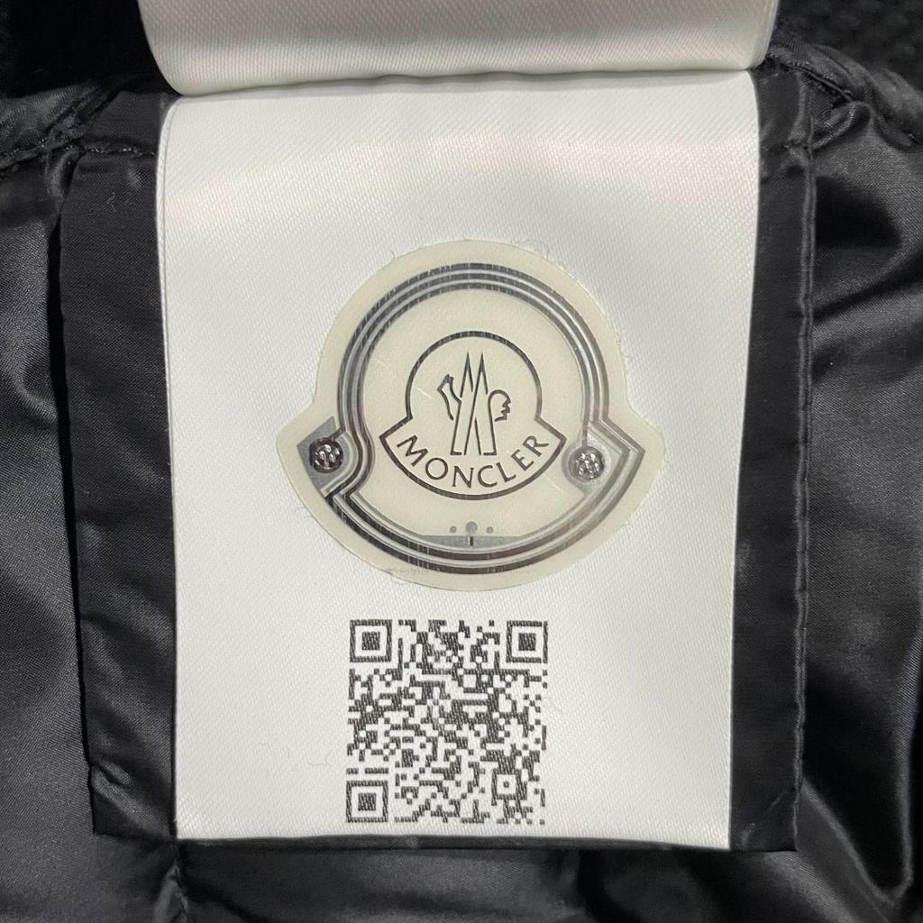 MONCLER Down Cardigan Black Women's Size M Model E2093947480098125