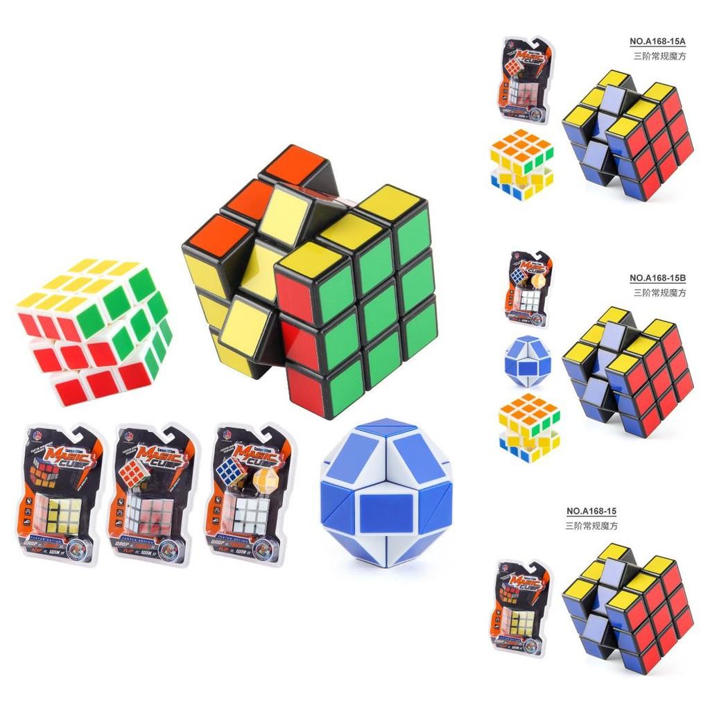 A16815 Educational 3x3 Rubik's Cube Toy For Kids With Colorful Design And Durable Abs Material