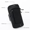 Handy-Armtasche mit zwei Fächern, große Kapazität, Lauf-Armband, leicht, komfortable Passform, sichere Handy-Tasche für Sport
