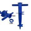 1-Pack Plastic Beach Umbrella Plug Base Floor Fork Insert Accessory