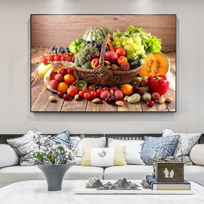 Exquisite Obst- und Gemüse-Küchengeschirr HD-Poster und Drucke Moderne Leinwandmalerei Wandkunst