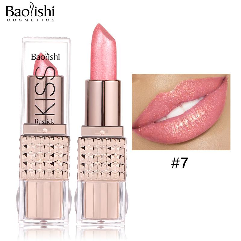 Matte Pearlescent Nude Candy Lipstick Long-lasting Waterproof Non-stick Cup Mirror Lip Glaze for Everyday Makeup