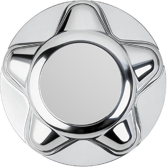 

MuHize 7 Inch Hub Caps Compatible with 1997-2004 Ford F150 & 1997-2002 Ford Expedition, 1 Pcs Chrome Center Caps for Rims with 5-Lug Steel Wheel 1 PCS