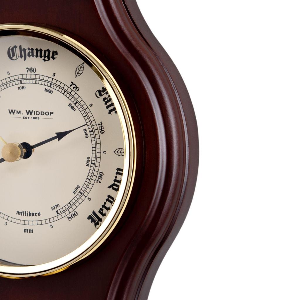Wm.Widdop Wooden Barometer, Thermometer and Hygrometer