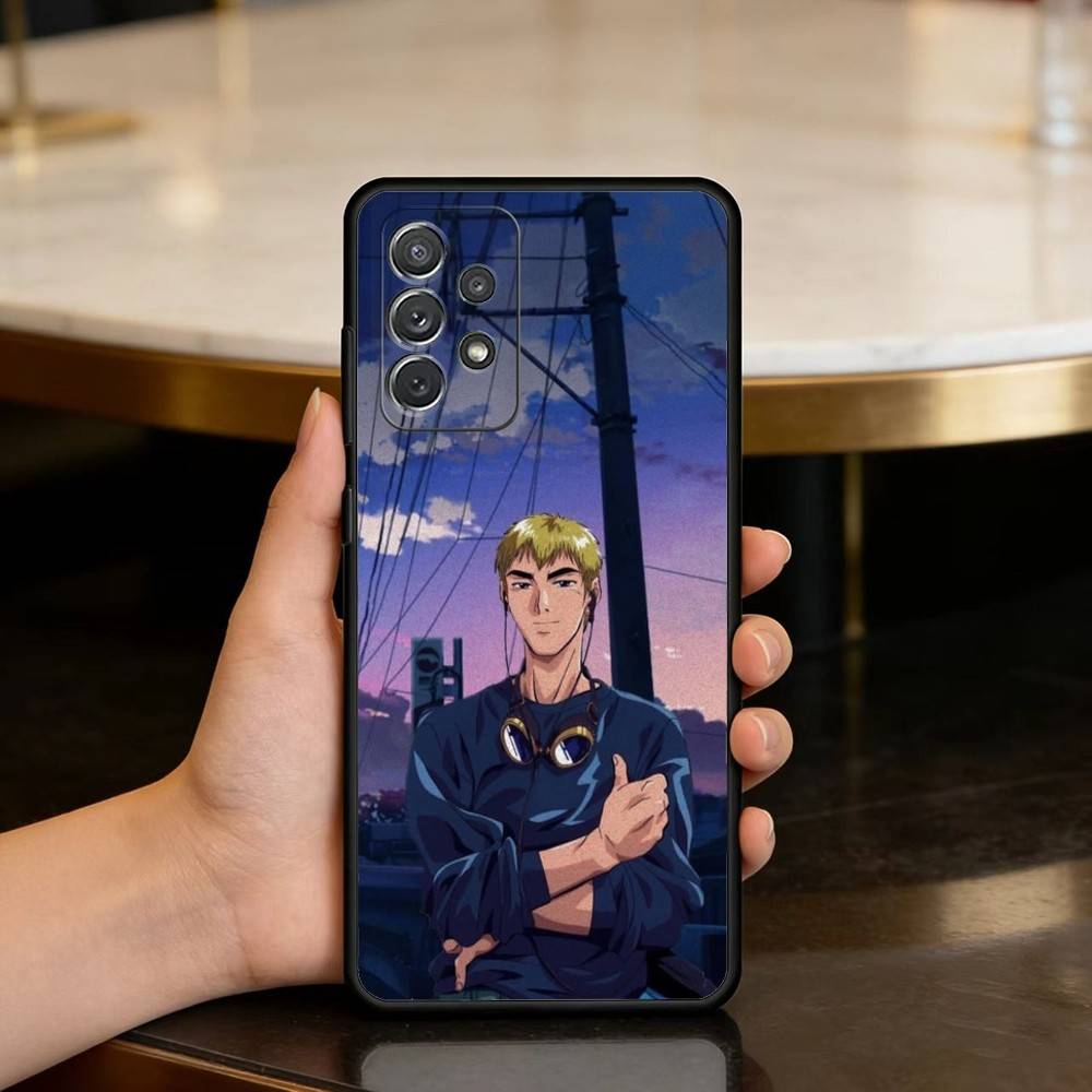 GTO G-Great T-Teacher O-Onizuka Phone Case For Samsung Galaxy A73,A72,A71,A70,A53,A52,A51,Soft Silicone Black Cover