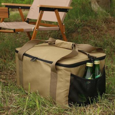 Camping Storage Bag Hiking Tableware Organizer Carrier Multifunctional Picnic Cookware Utensil