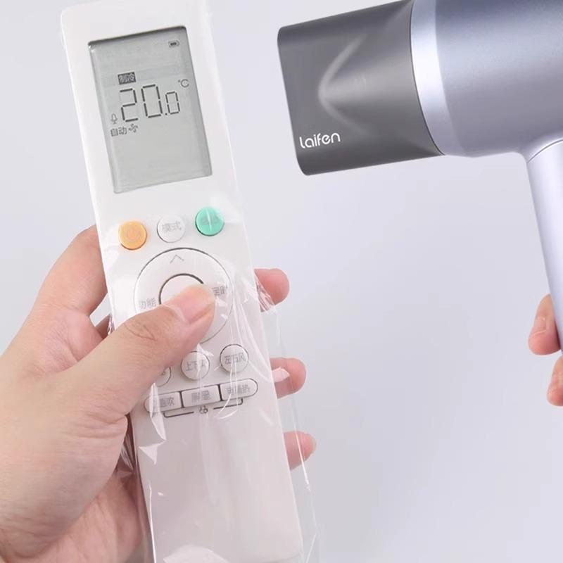 Universal Remote Control Dust Cover - Heat Shrink Protective Film for TV and Air Conditioner Panels