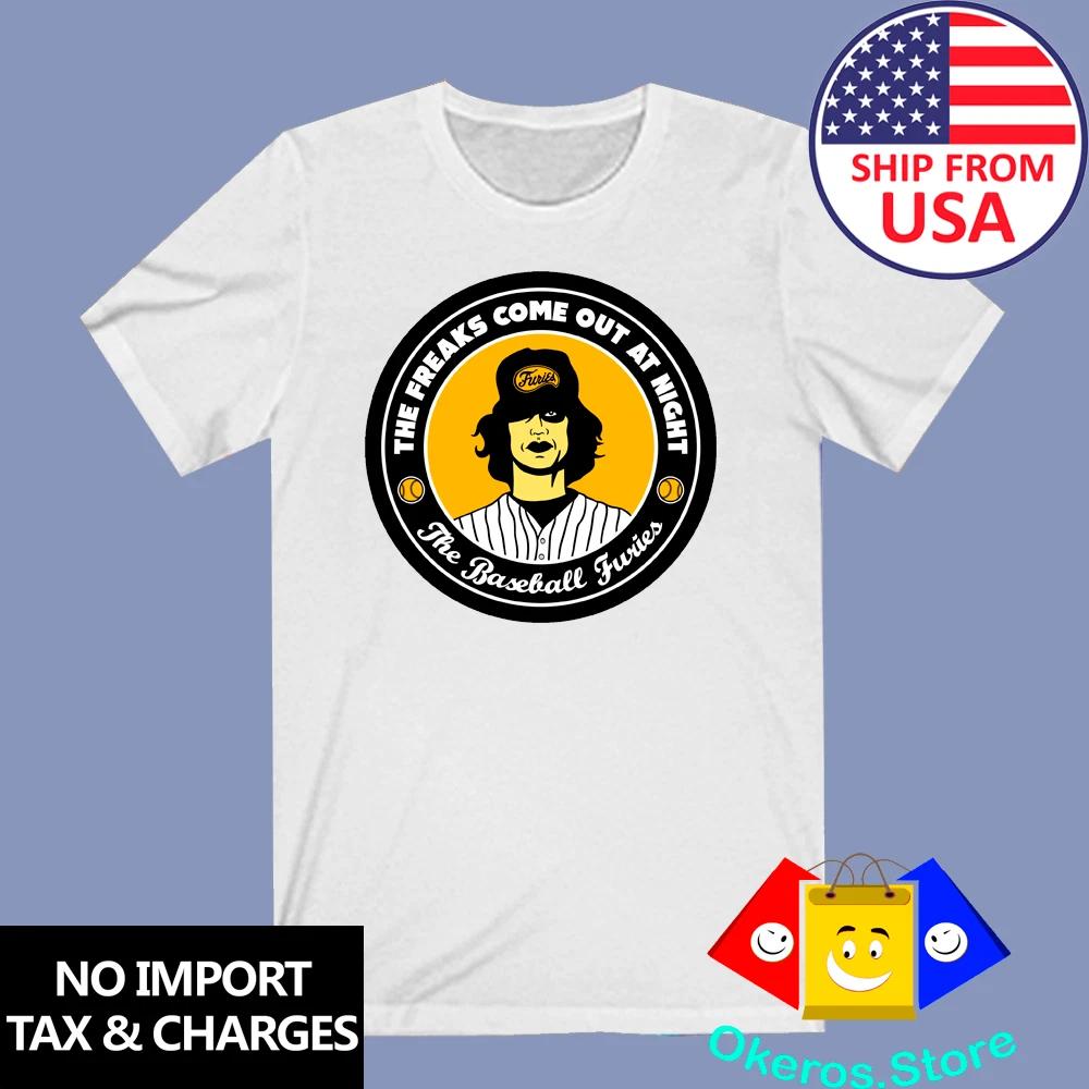 Baseball Furies The Warriors Retro Movie Men s White Size S to 3XL M
