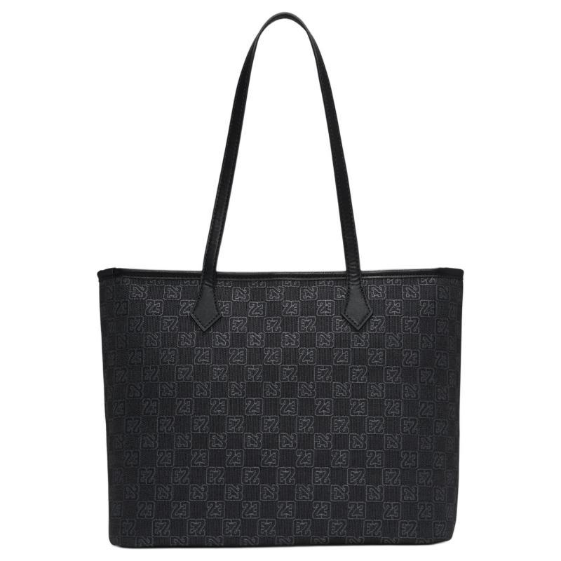 Jordan Monogram Polyester Tote Bag, Shopping Bag, Shoulder Bag, Handbag Men's Black Jordan HM9241-010