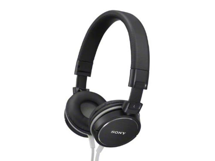 

SONY Closed-back Headphones, Black, MDR-ZX600/B
