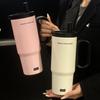 Unisex large capacity can be taken away from the car cup and carry the handle water cup