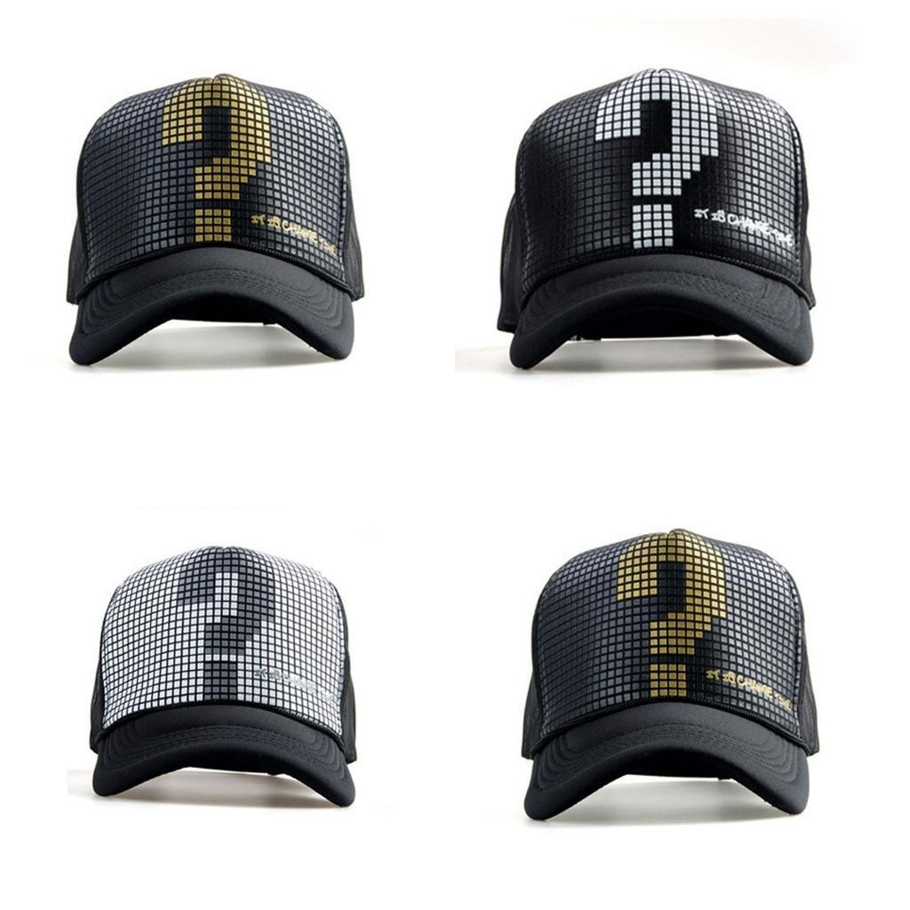 Premium Quality Unisex Golf Mesh Hat Sports Trucker Visor Adjustable Snapback Baseball Cap