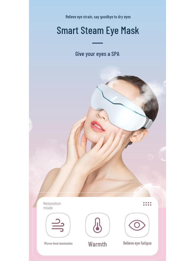 Yeni Göz Bakım Cihazı: Soğuk/Sıcak Kompres, Nemlendirici Krem, Kuru ve Yorgun Gözler İçin Buhar Spreyi