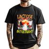 Lactose Intolerant Shirt Funny Sarcasm Oddly Specific Meme Men Clothes Luxury Designer Family