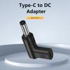 DC3.0x1.1 Fast Charging PD to DC Converter Charger Connector PD Cable Adapter USB C Power Adapter