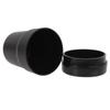 1Pc  Multifunctional Car Mini Trash Bin Cup Holder Car Trash Can Auto Holder Cap Mounts Black Plastic Interior Accessories