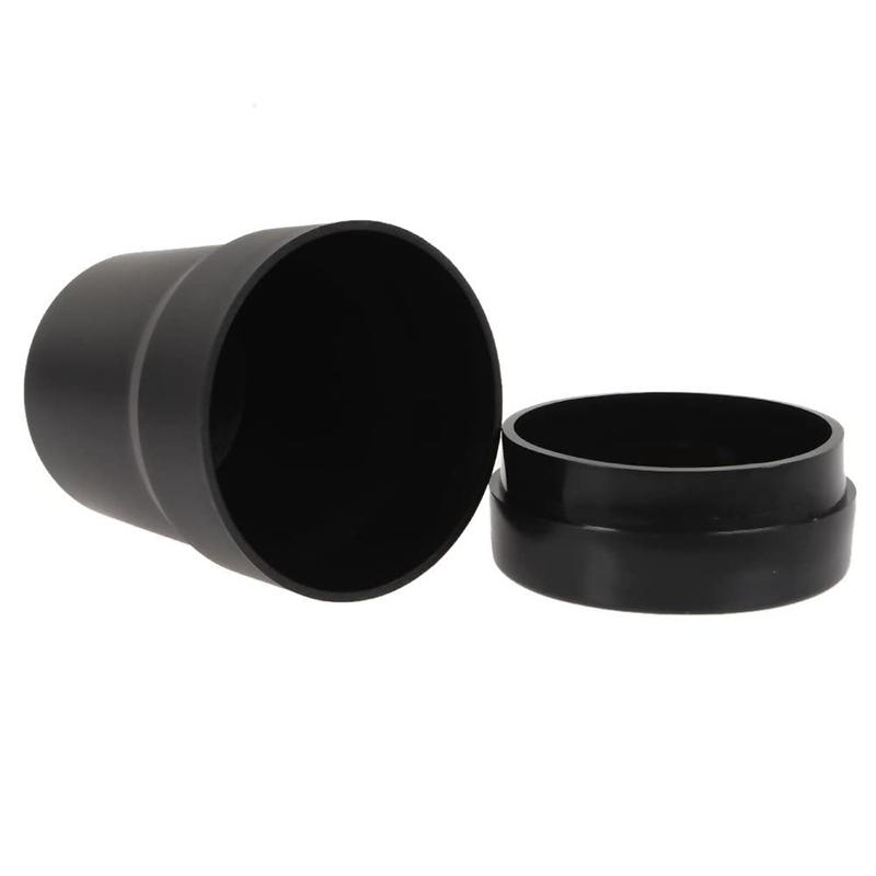 1Pc  Multifunctional Car Mini Trash Bin Cup Holder Car Trash Can Auto Holder Cap Mounts Black Plastic Interior Accessories