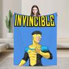 Unbesiegbar Film Flanelldecken Weiche Langlebige Überwurfdecke für Schlafzimmer Camping Grafische Tagesdecke Sofa Bettbezug