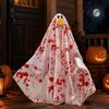 Halloween Porch Goose Outfit, Blood Goose Clothes, Horror Style Goose Costume for Haunted House Party Favors