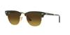Sunglasses RB2176 CLUBMASTER FOLDING 136885 GREEN ON ARISTA 51 [Ray-Ban]