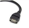 USB Female to Micro USB Male OTG Cable for Mobile Hard Drive & Phone Charging
