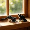 3D Printed Cats Flexible Joint Articulated Cats Fidgety Toy Ornament Desktop Pet Decorations 3D Printing Action Figures