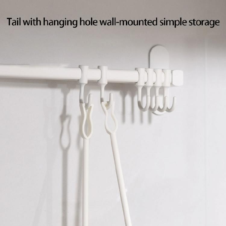 Efficient Narrow Gaps Cleaner Kits Cleaning Rod with 3 Brush Attachments Ergonomic Grip All Purpose Cleaning Tool