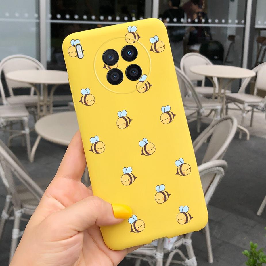 Stylish Silicone Case For Honor 50 Lite Case Soft Slim Phone Back Cover For Huawei Honor50 Lite Cases Honor 50Lite Coques Fundas