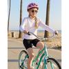 CHARMLEAKS Rash Guard for Girls Long Sleeve Swim Shirt UPF 50+ Sun Protection Teen Girls Swimsuit Athletic Shirts 7-16Y