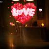 Valentine's Day Atmosphere Decor Stickers Heart-shaped Romantic Sweetheart Balloon Stickers For Glass Windows Display Windows