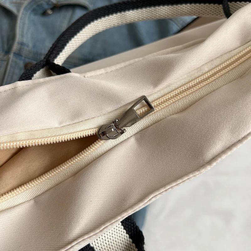 Special Crossbody Bag New Fashion Women's Bag Sports Canvas Tote Casual Large Capacity Shoulder Bag CLE