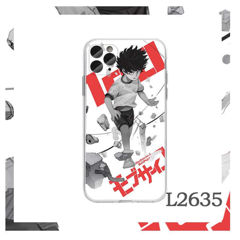 Mob Psycho 100 iPhone Case for iPhone 11/12 - Kageyama Shigeo & Reigen Arataka Design