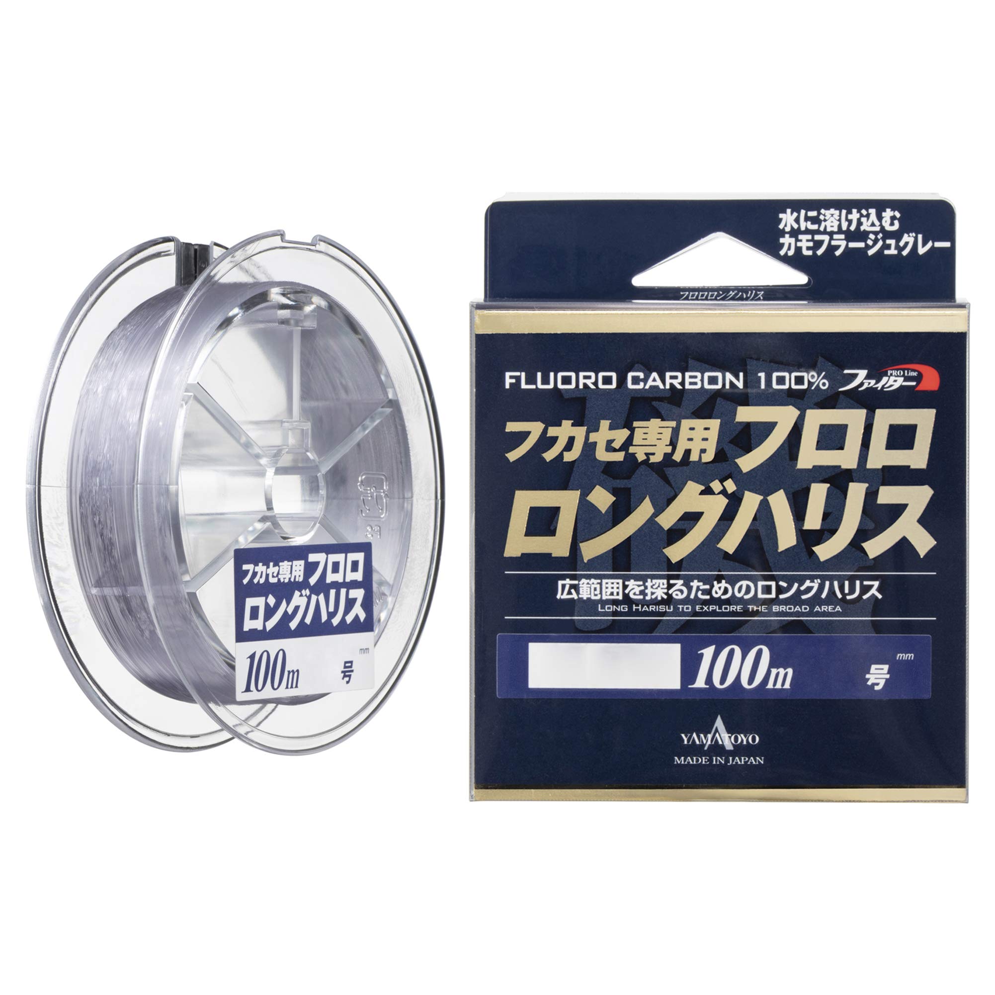 

Yamatoyogus Line Fluorolong Harris for Fucus Camouflage Gray 100m (YAMATOYO) No. 1.75