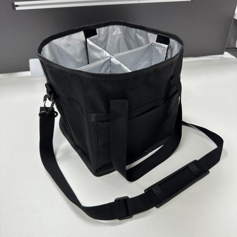 Large Capacity Waterproof Insulated Picnic Bag with Water Bottle Storage