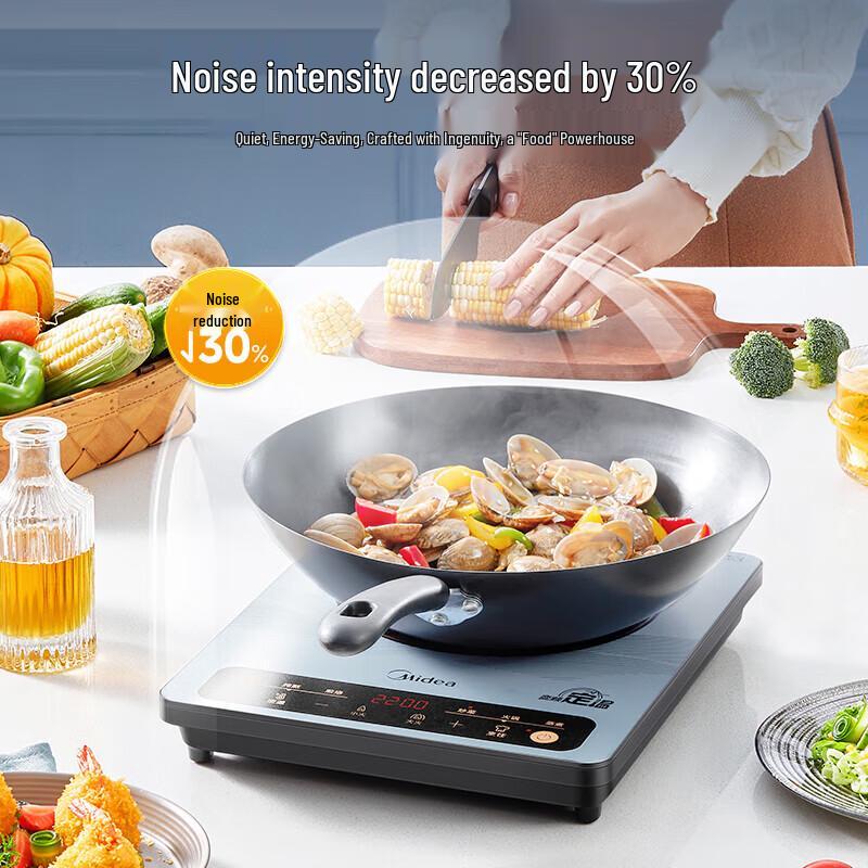 Midea High-Power Induction Cooker & Ceramic Hob