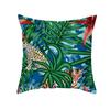 Peach Skin Printed Pillowcase Small Fresh Nordic Green Plant Sofa Cushion Cushion Cover Home Supplies