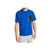 Timberland SS20 Fashion Hollow Zipper Pocket Printed Short Sleeve T-Shirt Men Tops Blue A22SN454
