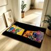 Cute I-inside Out Carpet Bathroom Anti-slip Mat Door Mat Home Decoration Mat Entrance Door Mat Scratch-resistant Door Mat