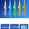 60 Pcs 0.6-1.5mm Toothpicks Push-pull Toothbrush PE Oral Cleaning Tools  Interdental Cleaning