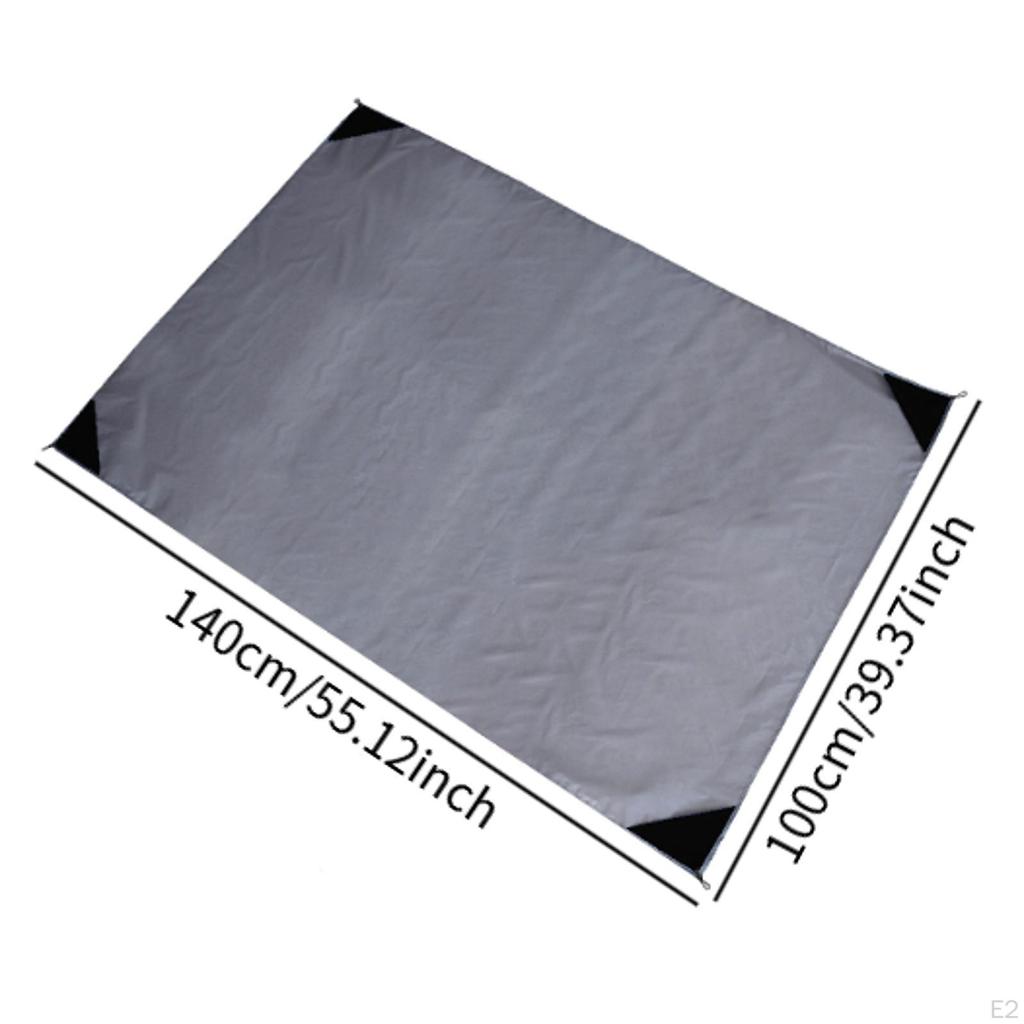 Outdoor Picnic Blanket Camping Play Mat with Storage Bag Beach Lawn for Barbecue Summer