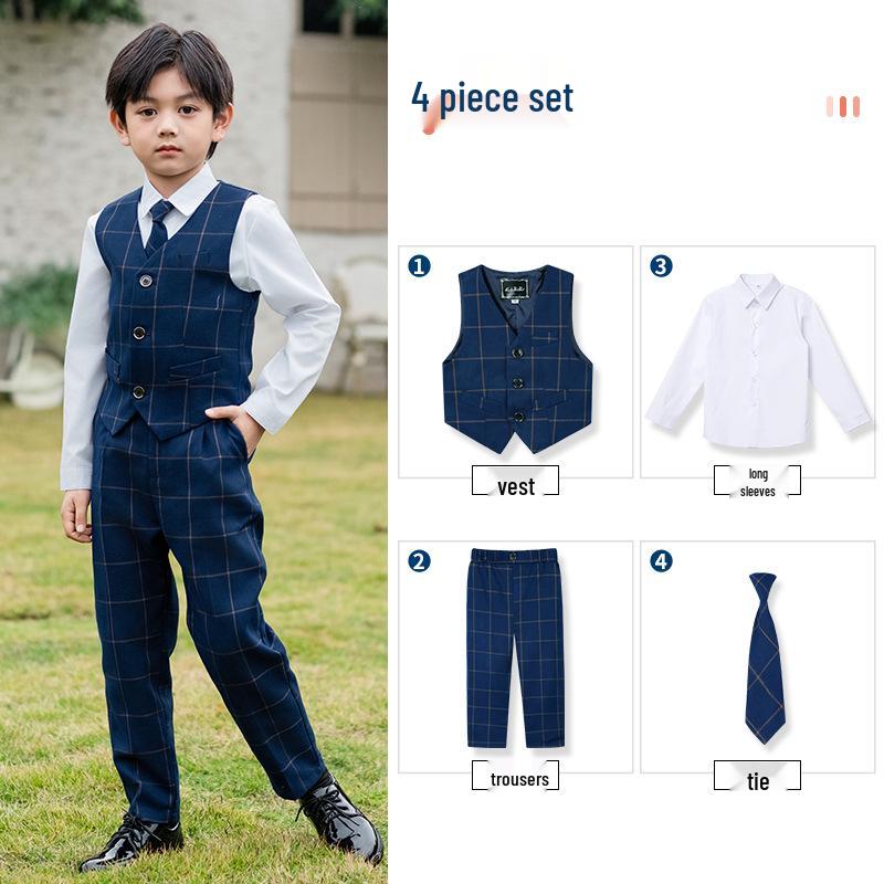 Kindergarten Summer School Uniform Set - Performance Costumes for Primary and Secondary Students