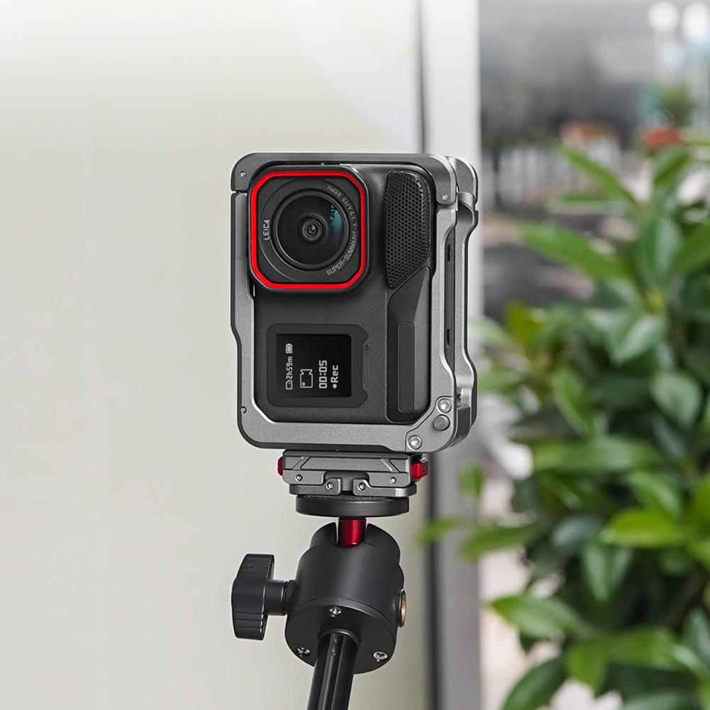 Aluminum Alloy Cage Quick Release Protective Frame Housing Shell Camera Cage for Insta360 Ace Pro/Insta360 Ace Pro 2 Camera