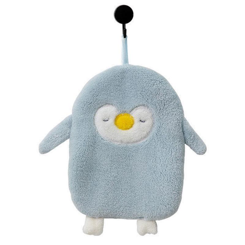 

Утолщенное полотенце для рук, висит супер игрушка, впитывающее полотенце, милый носовой платок, кухонное маленькое квадратное полотенце 1pcs