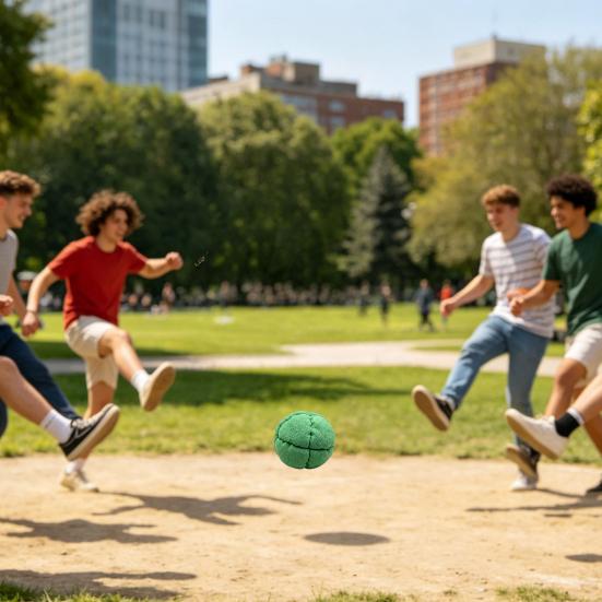 Yousheng Handmade Crochet Hacky Footbag, Soccer Colorful Juggling Balls for Kids Adults, Soft Sandbag for Party Outdoor Game, Stress Relief Toy Gift