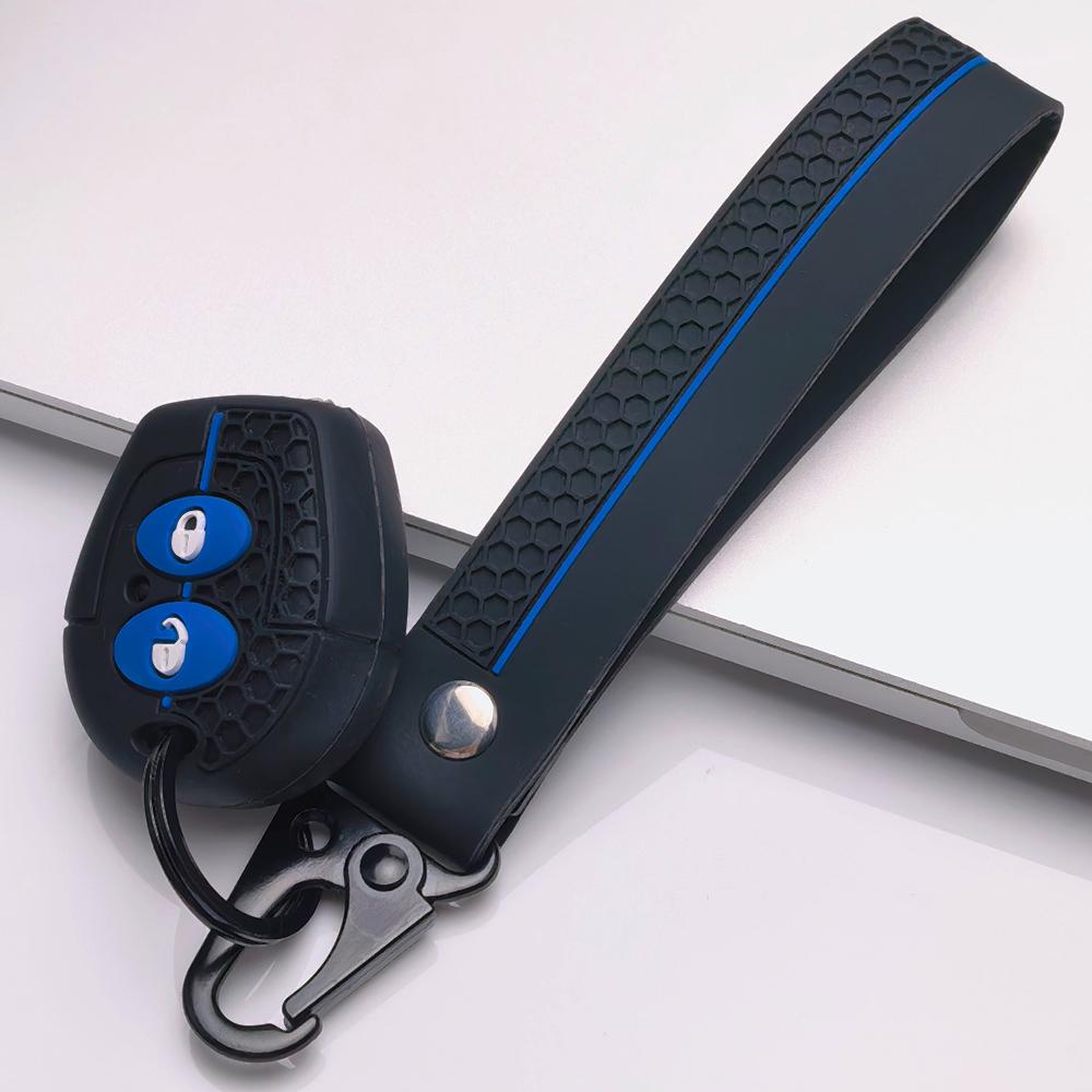 Key Case Cover for Volkswagen Golf Passat Polo Jetta A4 Bora B5 9N Lupo Sharan with Keychain Anti-Scratch Guard Shockproof Protection
