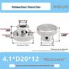 Stainless Steel Handwheel Handle for M3-M6 Adjustable Aluminum Alloy Nut Fixture Slide Table