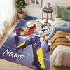 Custom Name Dance Performance Living Room Non-Slip Area Rug Soft Carpet for Bedroom Kids Playroom Sofa Office Home Decor Doormat