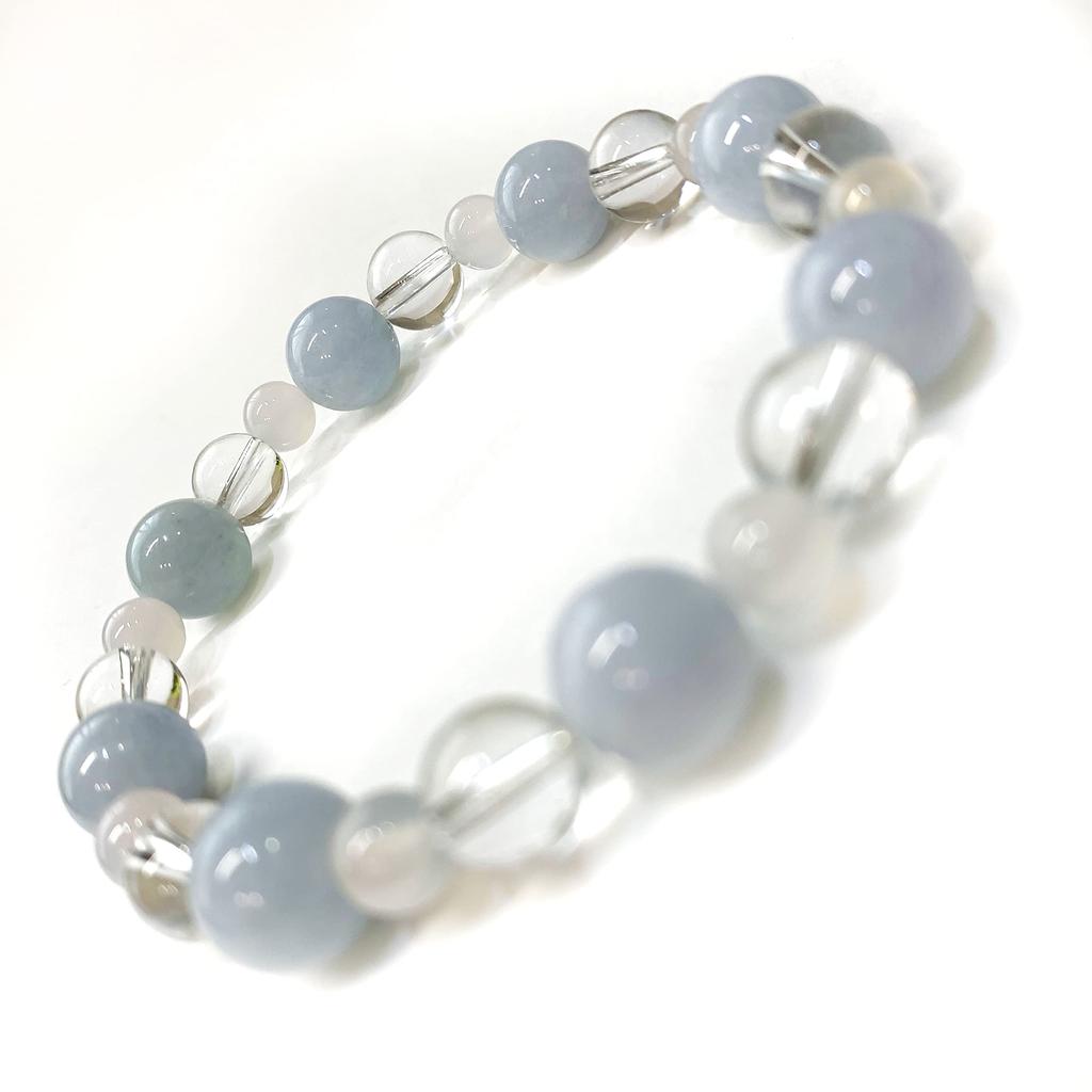 Choose from a Variety of Natural Milky Natural Power Stone Money Love Health Protection from Evil Aquamarine [Nanto Tenseki] Stones, Crystal, Agate,