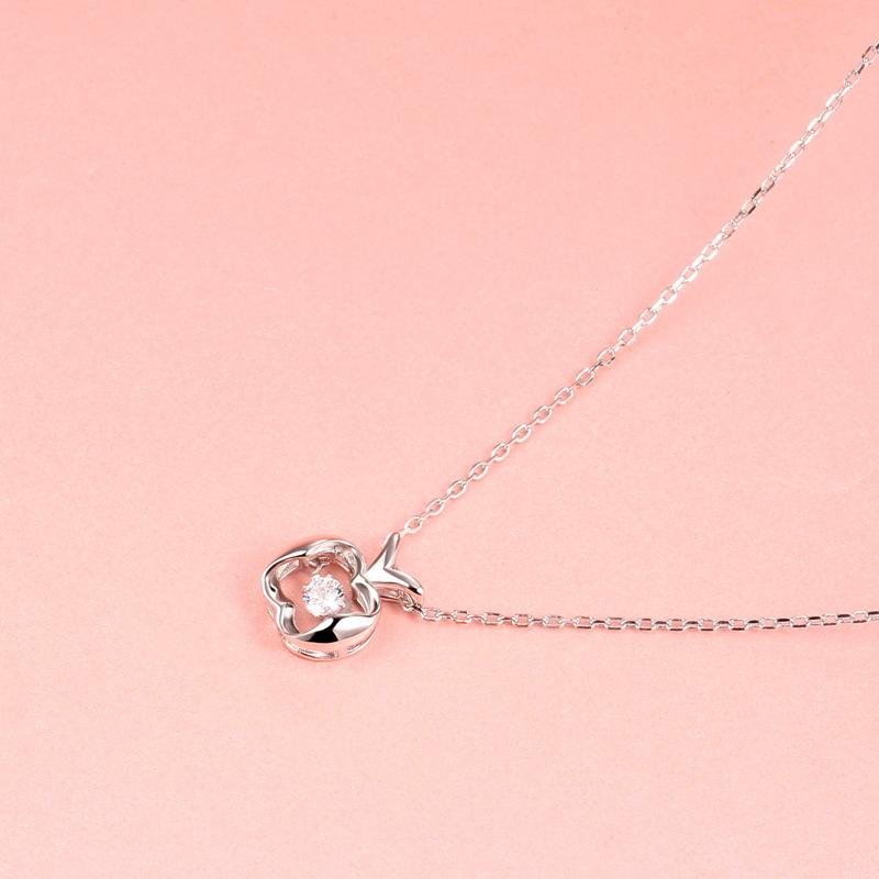 

Маленькое яблоко модные ювелирные изделия ожерелье легкая роскошь корейский выпуск нишевый дизайн чувство ключицы цепь для женщин