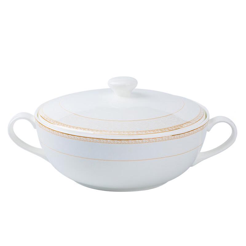 Geprägtes Ägäisches Knochenporzellan Geschirrset